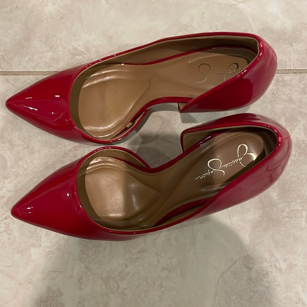 Womens dress heals, Jessica Simpson size 7.5 worn one time